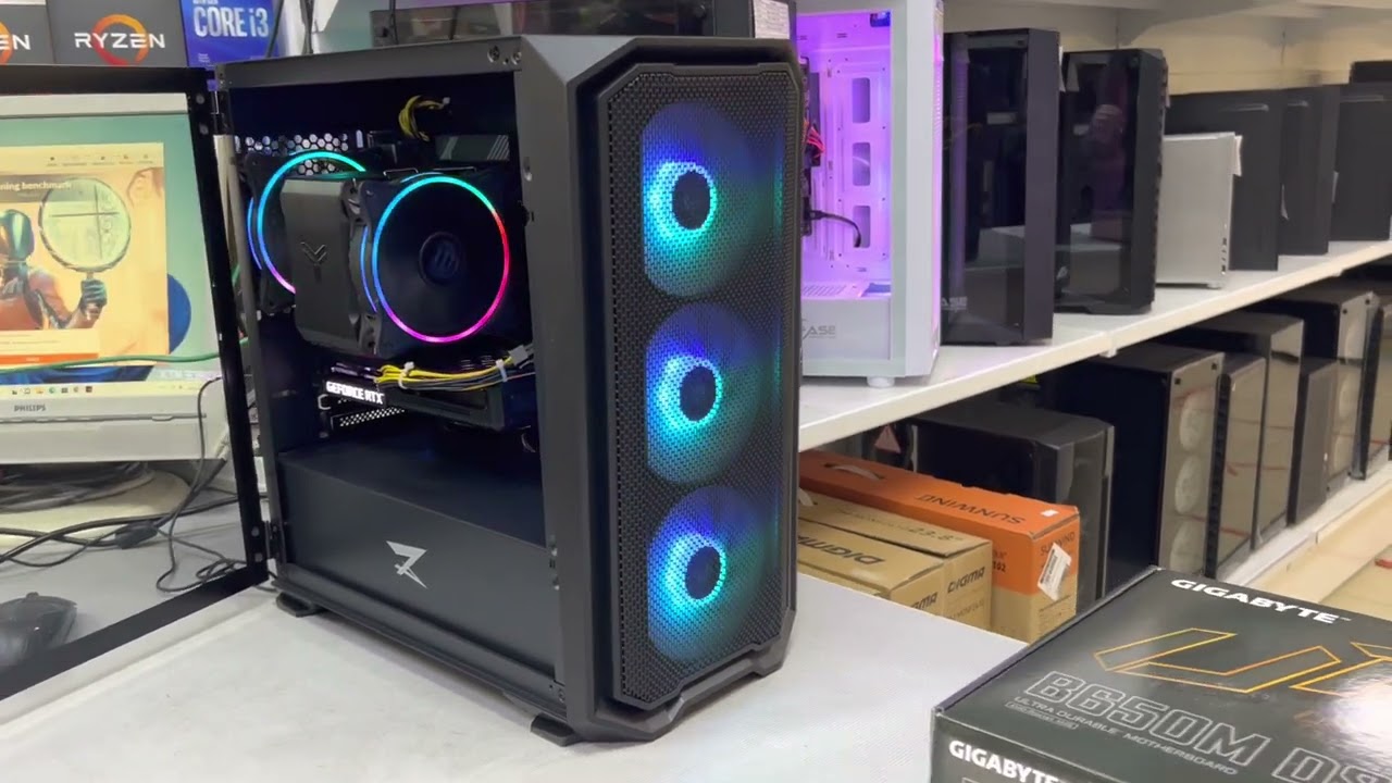 Очередной Ryzen 5 7600X в корпусе Zet Gaming MS2