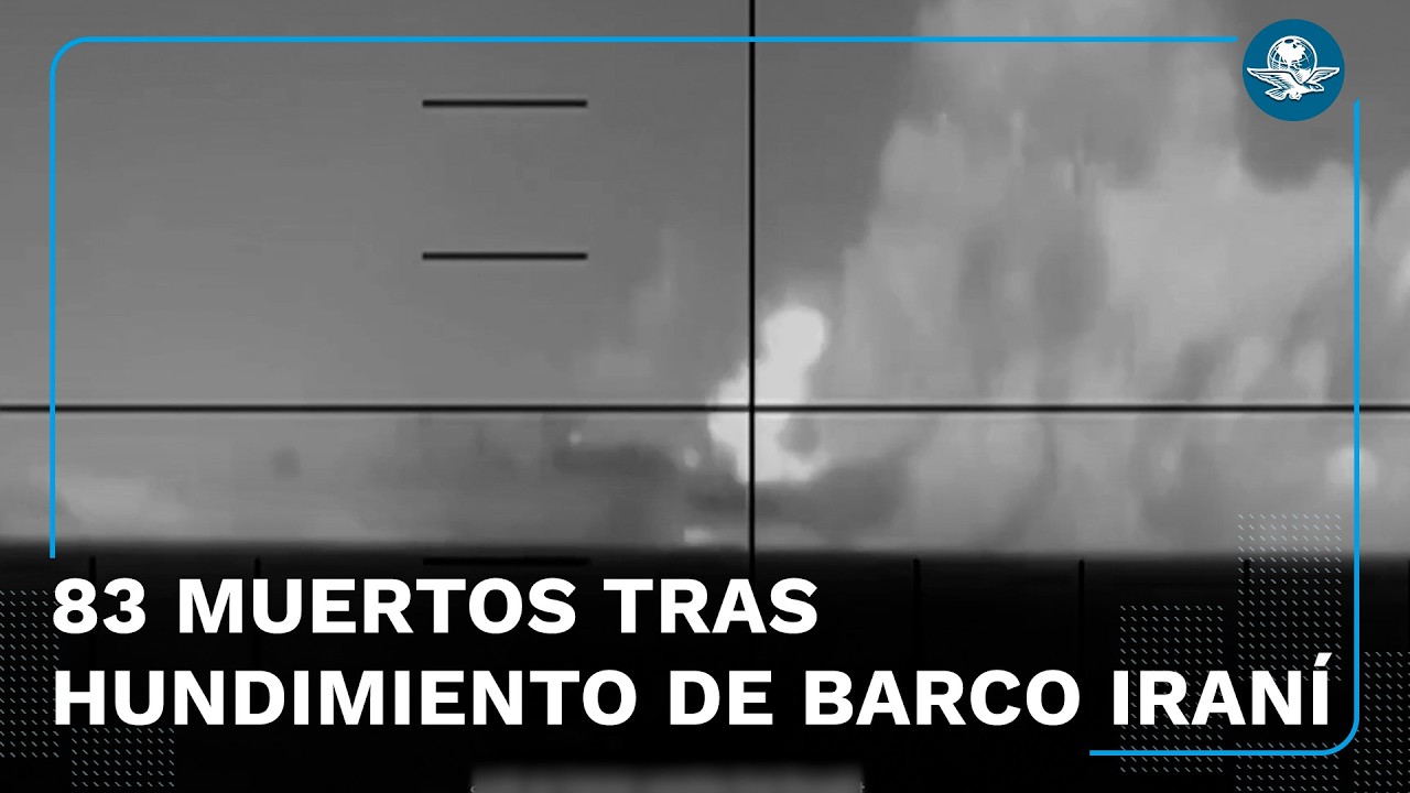 Ataque de EU a barco iran&iacute; reaviva la tensi&oacute;n global hecho deja 83 muertos