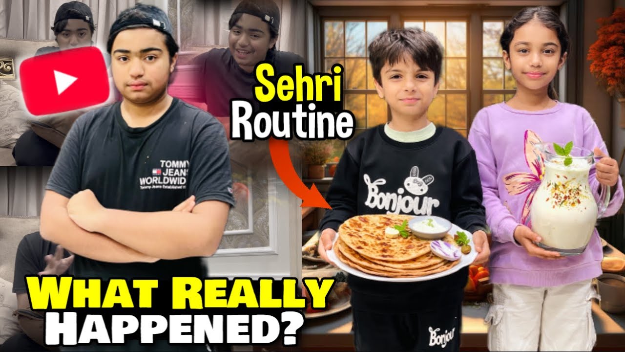 What Really Happened With Me ?💔🥹| Hamari Sehri Ki Routine😍| Sehri Mai Shawarma Khaya 😂