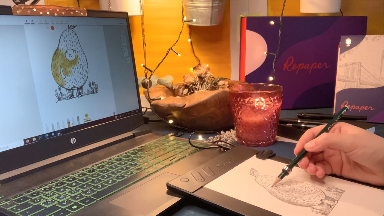 [REPAPER DRAW WITH ME] Meet @grosseaugenart_illustration #2