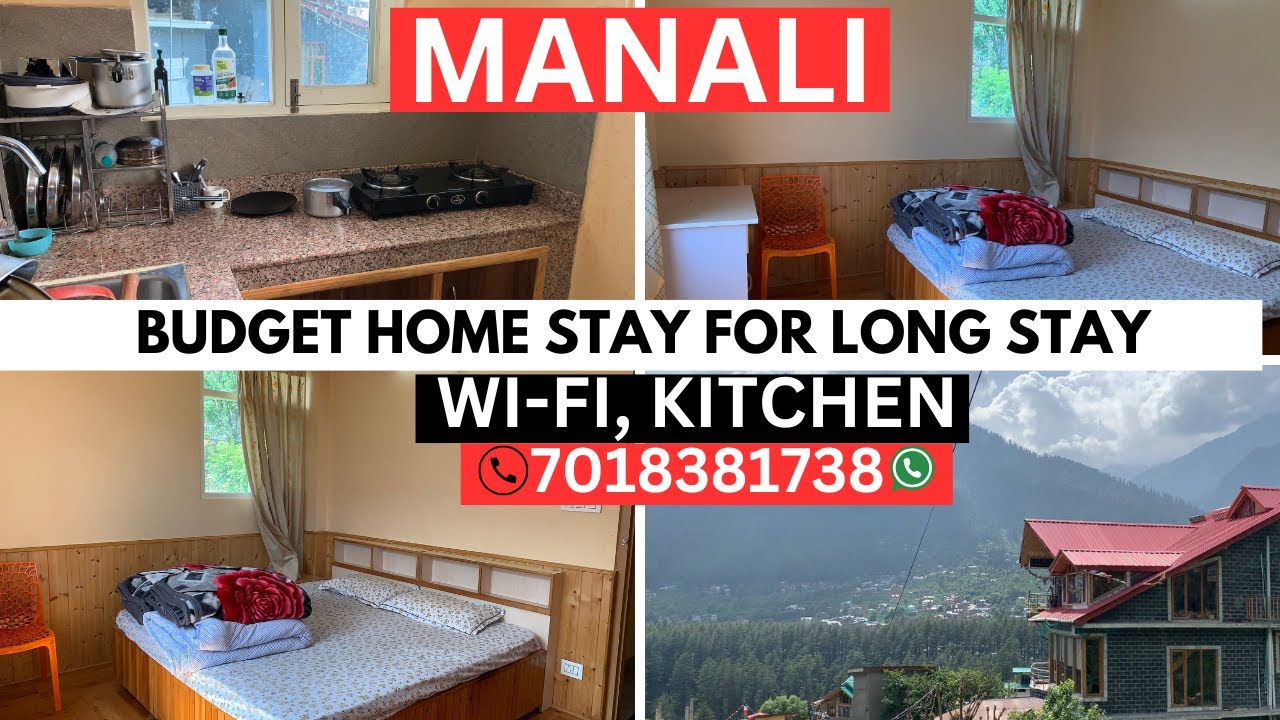 Best Budget Homestay in Manali | Perfect Stay Near Mall Road !  Homestay in Manali with kitchen