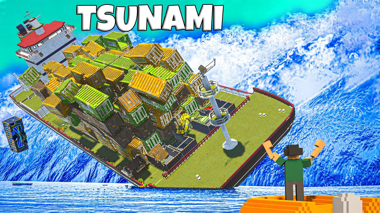 ❄️ NOWE EPICKIE TSUNAMI! REALISTYCZNE ZNISZCZENIA | TEARDOWN |