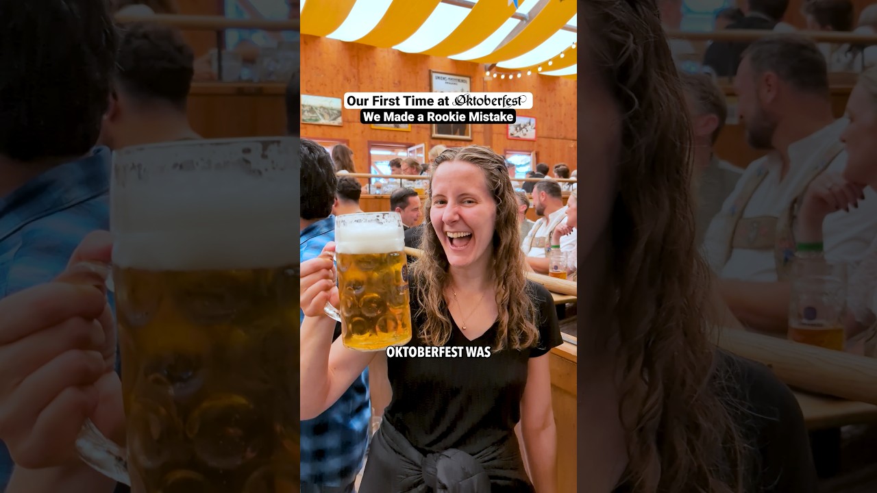 We Made a Rookie Mistake at Our First Oktoberfest in Munich 😭