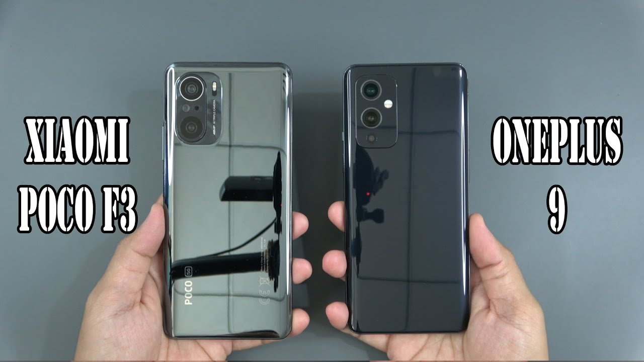 Xiaomi Poco F3 vs OnePlus 9 | SpeedTest and Camera comparison