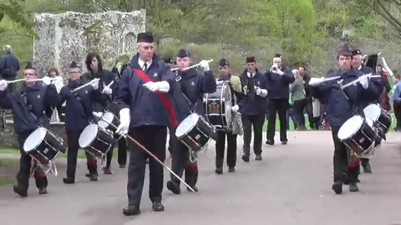 Boys Brigade Band Bury St Edmunds - St George's Day 2015