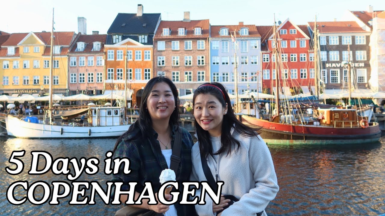 copenhagen 5 day travel vlog (tivoli, smorrebrod, cardamom buns, baltic sea!)