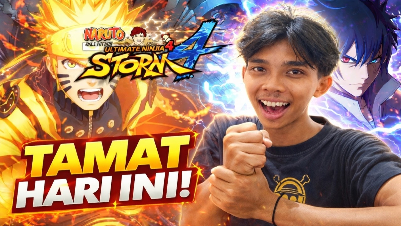 🔴LIVE - Naruto Shippuden Ultimate Ninja Storm 4 Gameplay Indonesia - Final Battle &  Tamat Hari Ini!