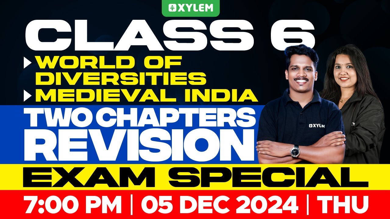 Class 6 Social Science | World Of Diversities / Medieval India - Two Chapters Revision