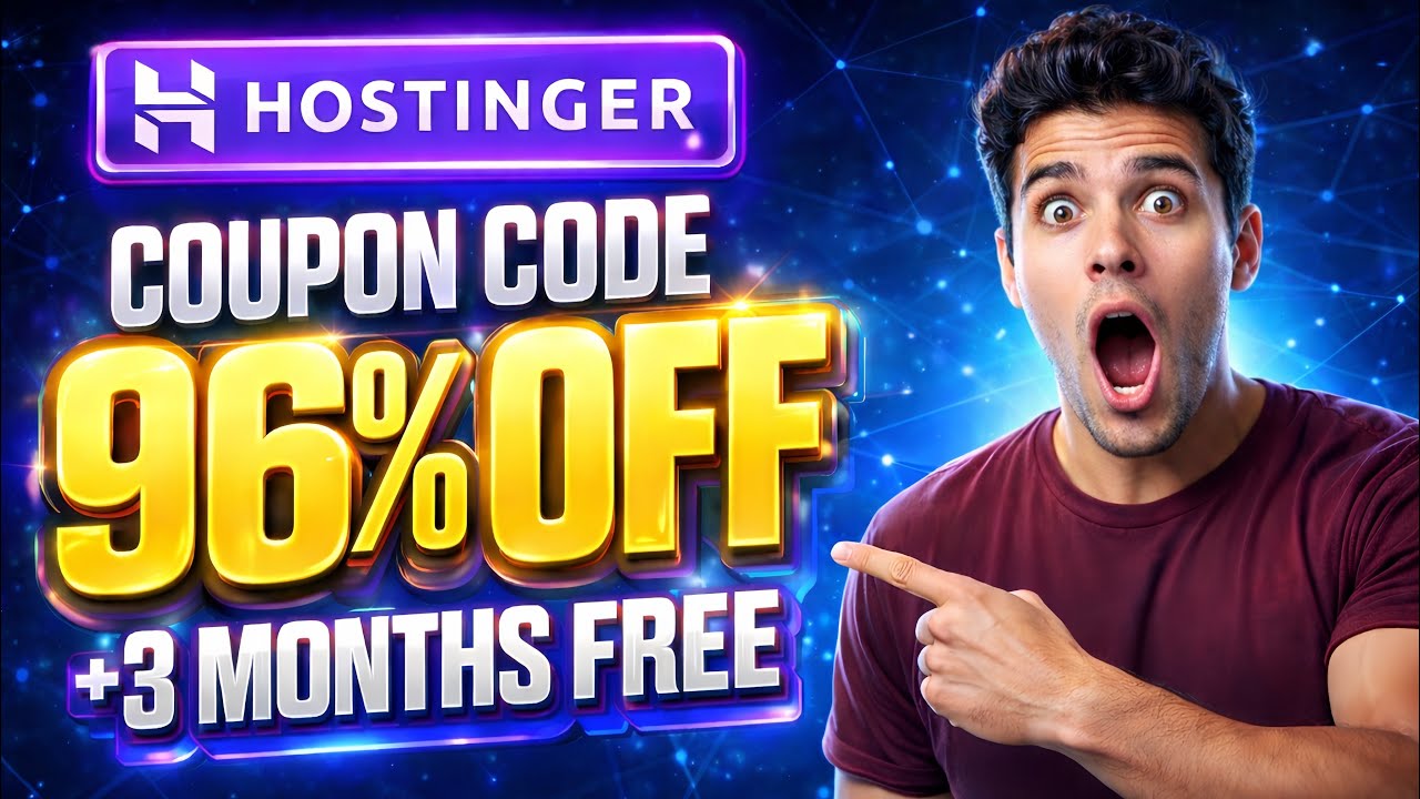 Hostinger Coupon Code (( LIVE NOW )) Best Coupon Code For Hostinger + Extra Free Months | Hostinger