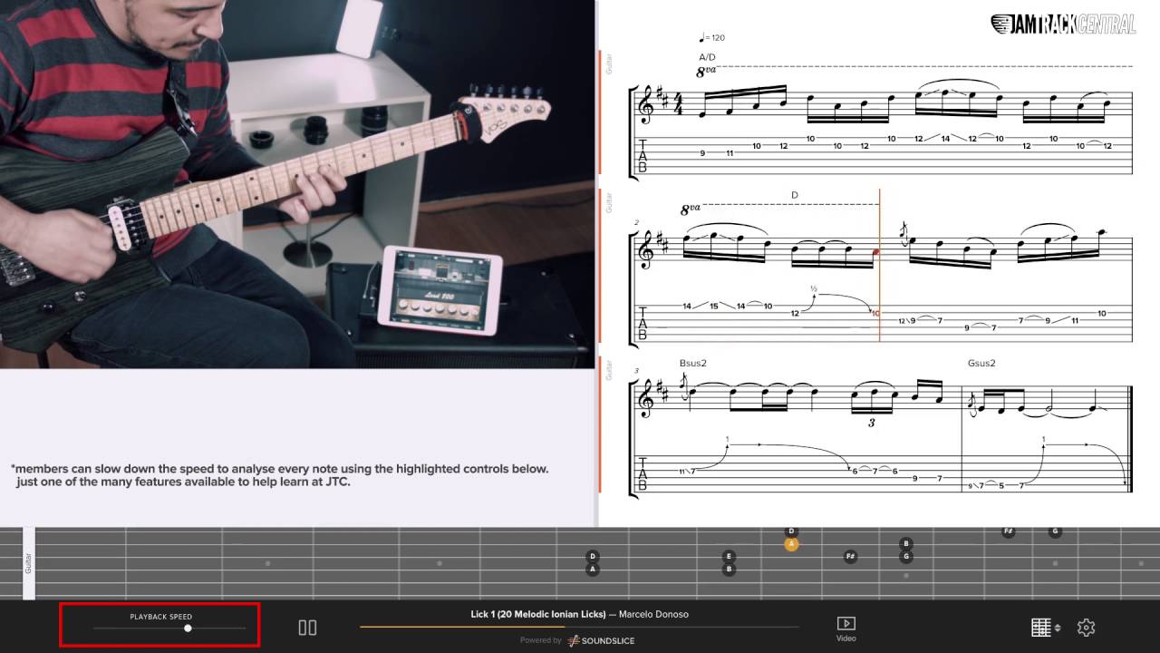 *JTC Free Lick #6* From Marcelo Donoso's ‘20 Melodic Ionian Licks’