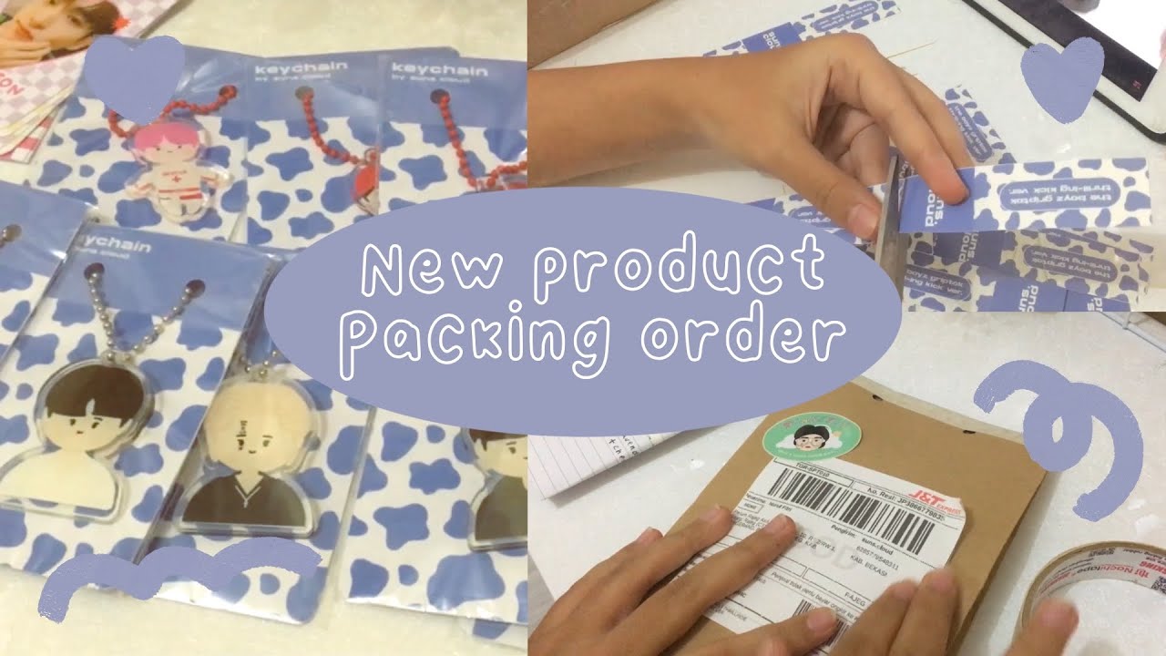 studio vlog ep.2 | new product • keychain • griptok • packing order | indonesia