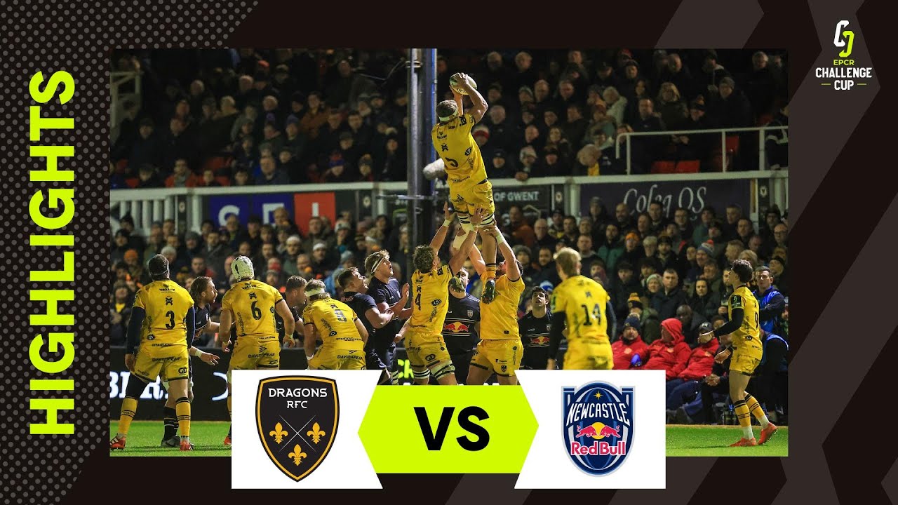 Dominant Display | Dragons RFC v Newcastle Red Bulls | EPCR Challenge Cup Instant Highlights