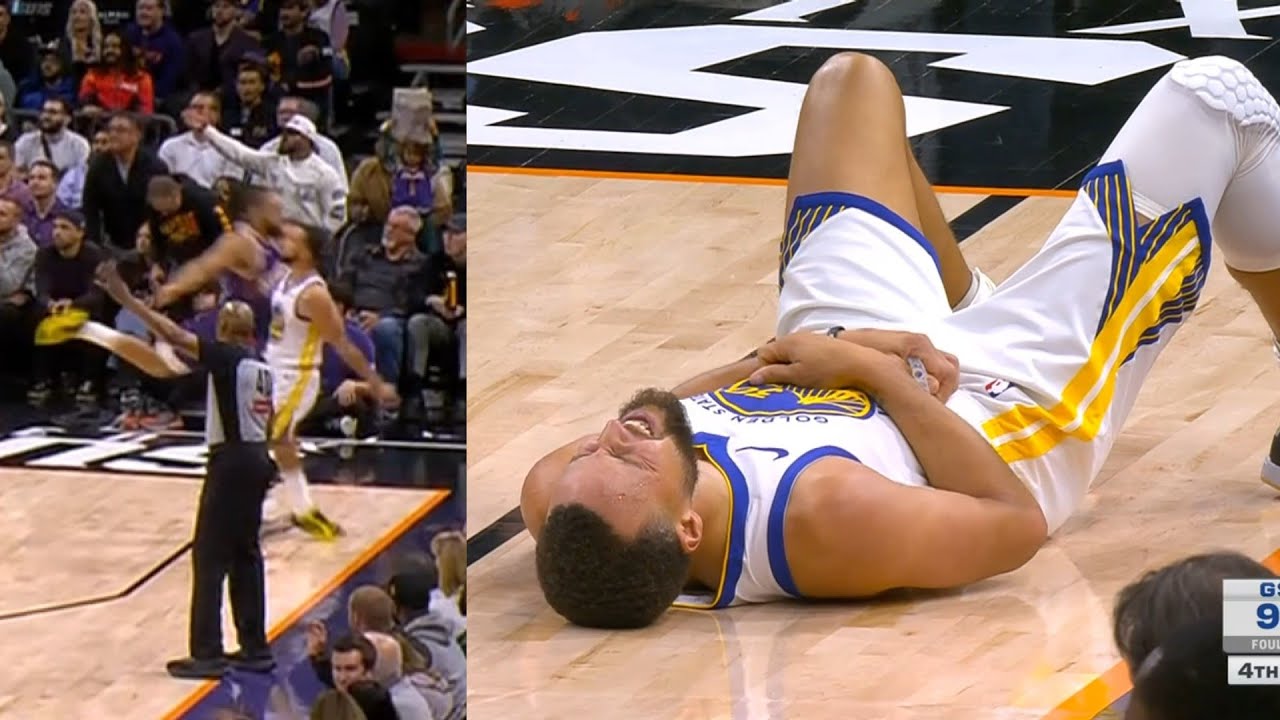 Dillon Brooks flagrant 1 for hitting Steph Curry in the stomach after the shot