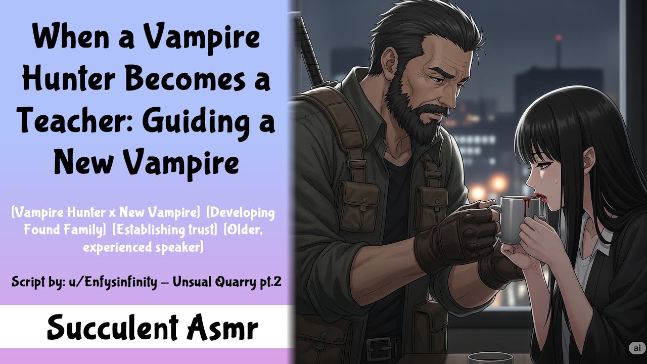 When A Vampire Hunter Becomes a Teacher | Comfort ASMR [Vampire Listener] [M4A]