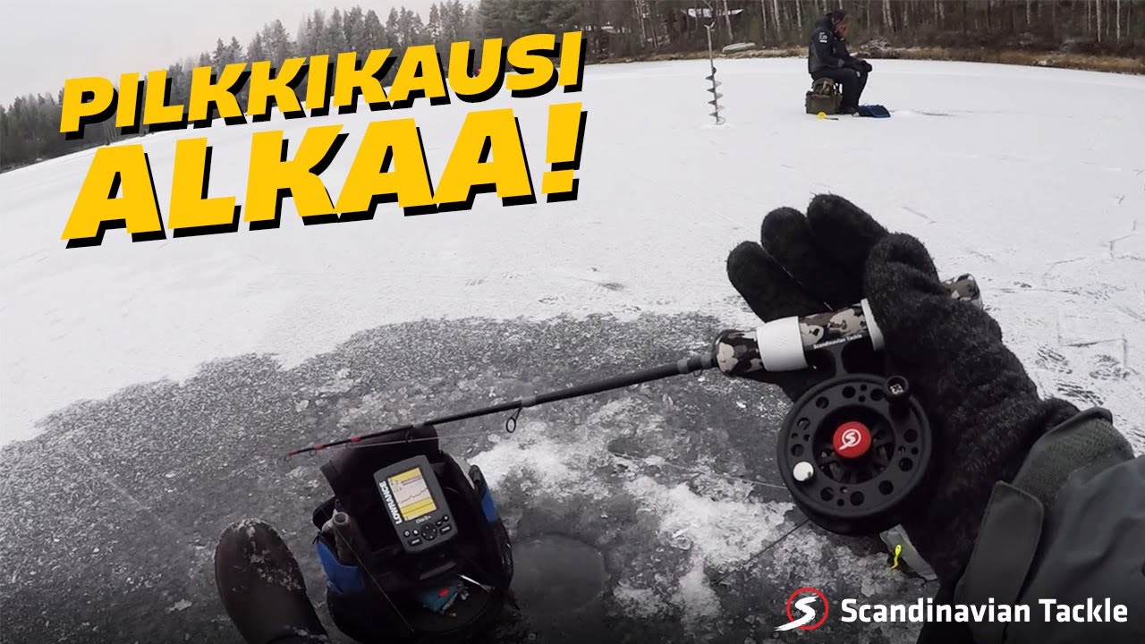Pilkkikauden aloitus kirjolohipilkinnän parissa | Scandinavian Tackle