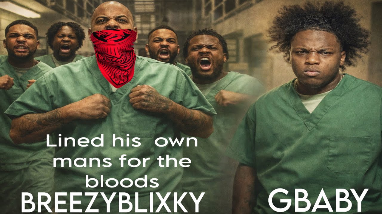 BREEZYBLIXKY LINES HIS MANS GD GBABY FOR THE BLOODS ( ALLEGEDLY)
