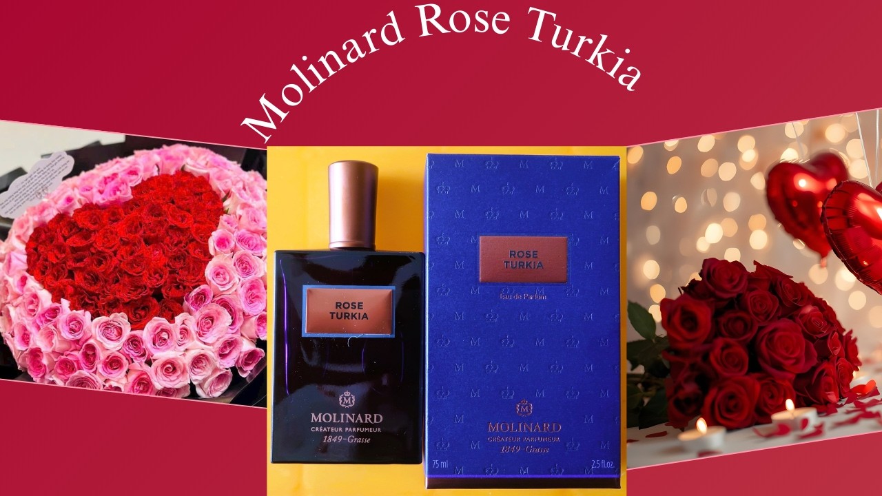 🌹 Molinard Rose Turkia EDP 75ML Unboxing & First Sniff | The Closest Rose Perfume to Rose Absolute!?