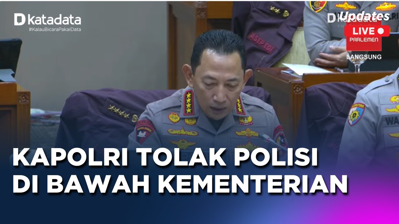 [ LIVE ] KOMISI III DPR RI DENGAN KAPOLRI DAN KAPOLDA SELURUH INDONESIA