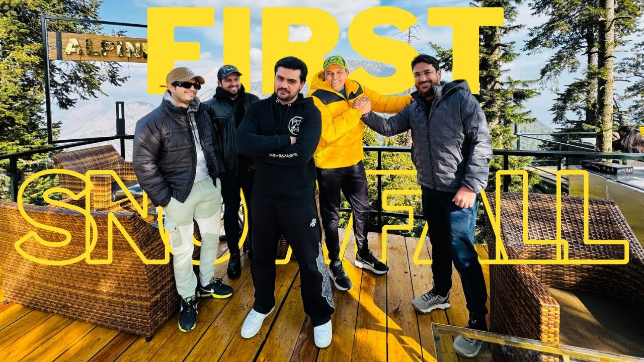 ZABARDASTI LAY GAY | FIRST SNOWFALL 🥶