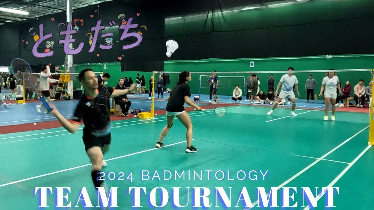 When friendship (tomodachi) overcomes a mid-court crisis 😌 - 2024 Badmintology Team Finals