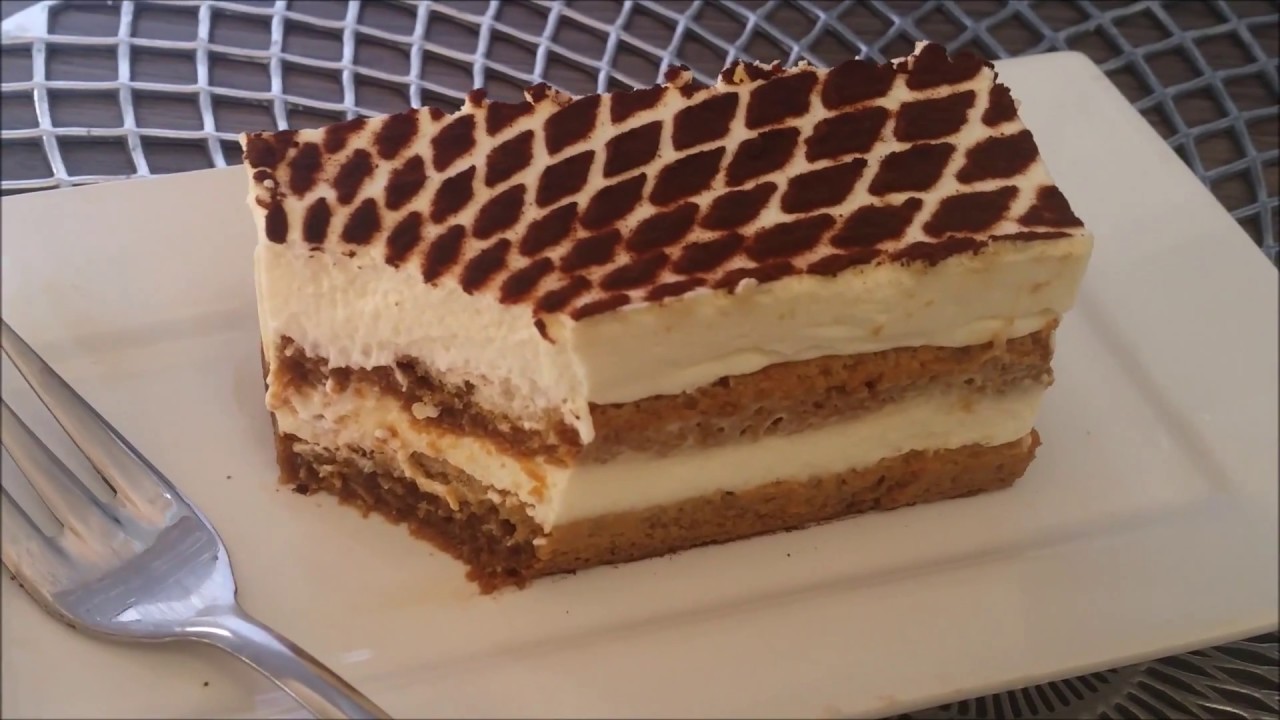 Tiramisu sans œufs et sans mascarpone تيراميسو بدون بيض و بدون مسكربون recette revisitée