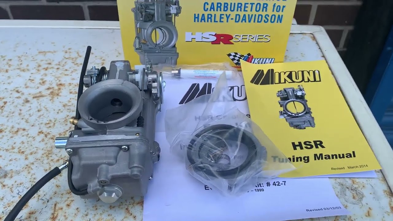 Карбюратор Harley Davidson evo Mikuni HSR42 HSR45, простой комплект для переоборудования Twincam@...