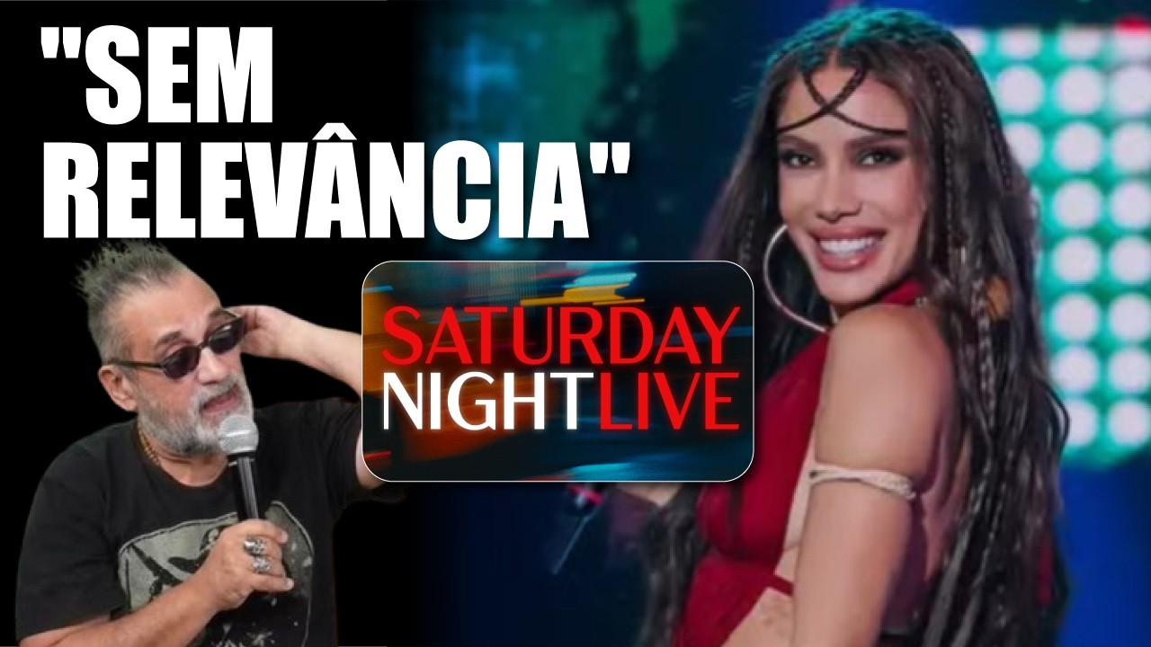 R&Eacute;GIS TADEU DETONA PARTICIPA&Ccedil;&Atilde;O DE ANITTA NO SATURDAY NIGHT LIVE