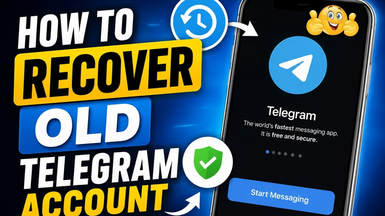 Как восстановить старый аккаунт в Telegram (руководство 2026 года)