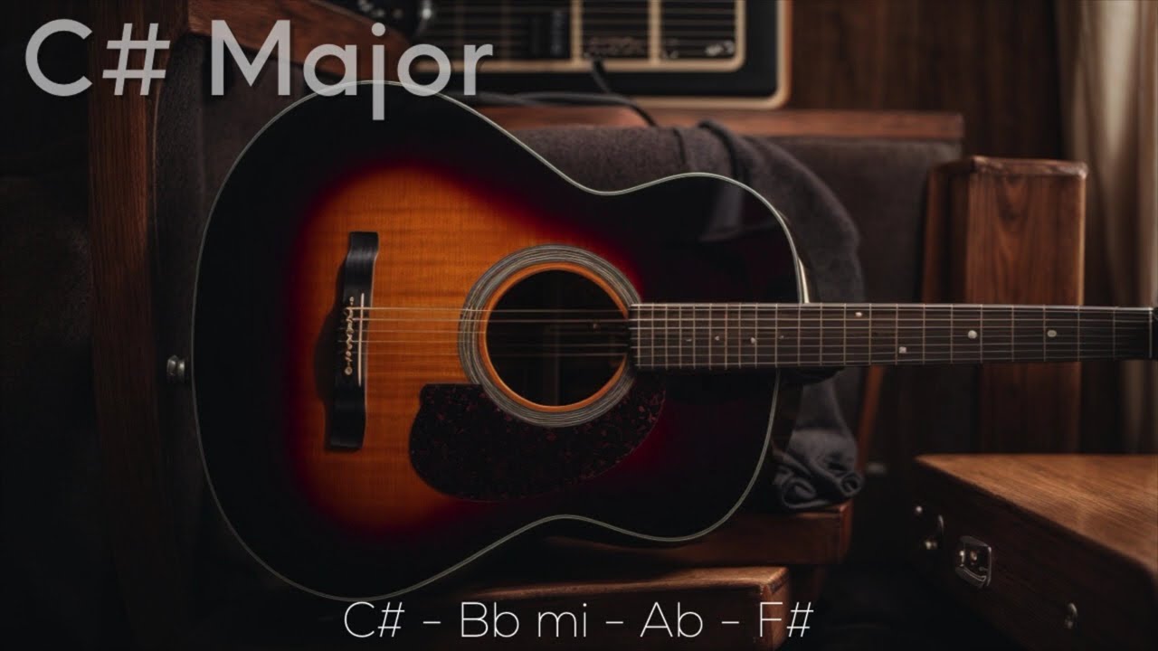 C# Major - Backing Track - 95BPM