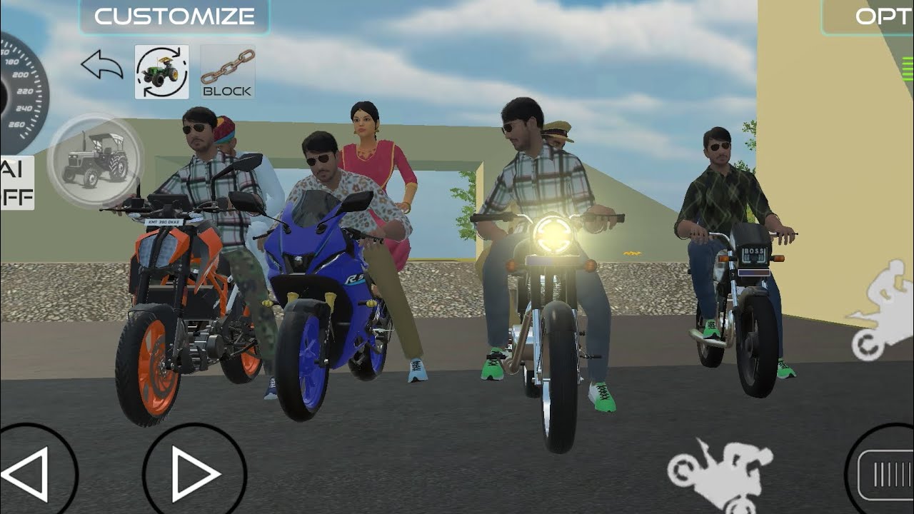 Bullet ⚠️ KTM🔰 R15🫢 splendour ⚡️new bike racing video |gaming video |kid new gaming video|gameplay￼￼