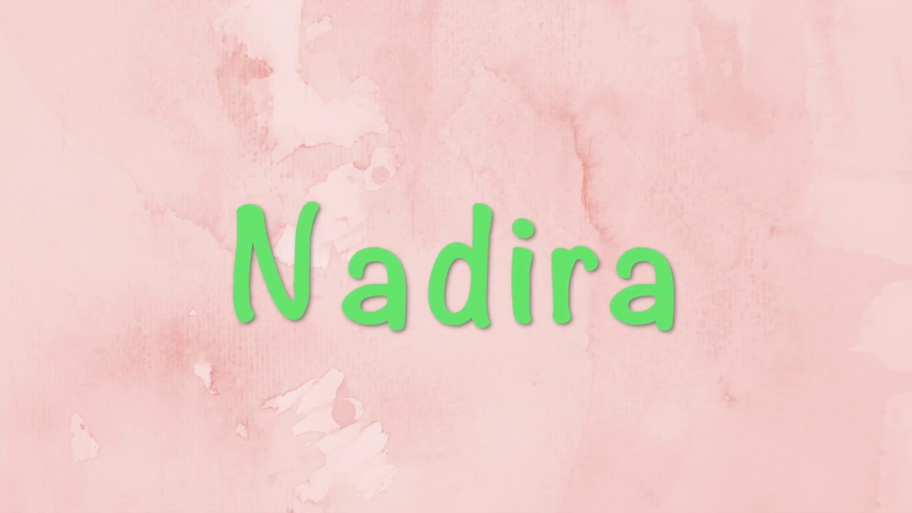 Baby Girl Names  Starting With N