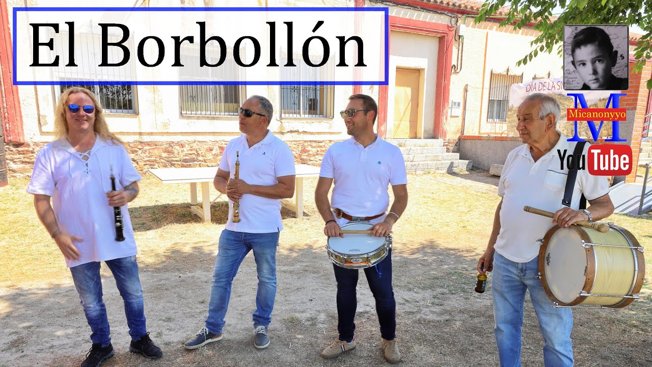 El Borbollón  #Dulzaineros  #Folklore - Solana de Rioalmar  #Ávila