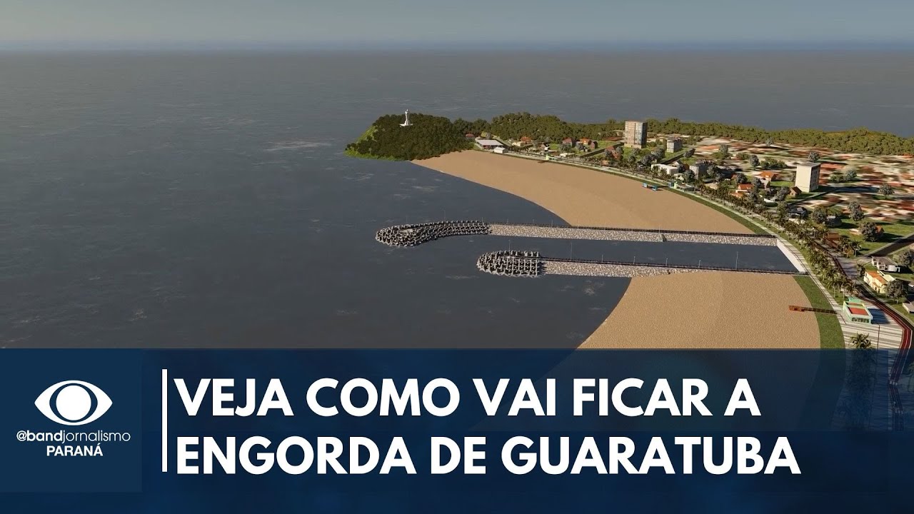 Governo anuncia revitalização de quase 5 km da orla de Guaratuba