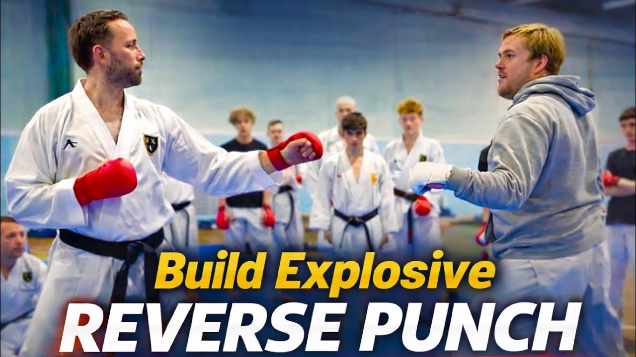 Build Explosive Reverse Punch Speed & Timing - UKA Karate 