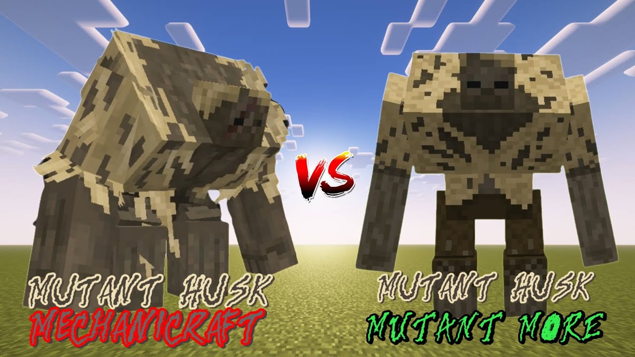 (Mechanicraft) Mutant Husk Vs Mutant Husk (Mutant More)