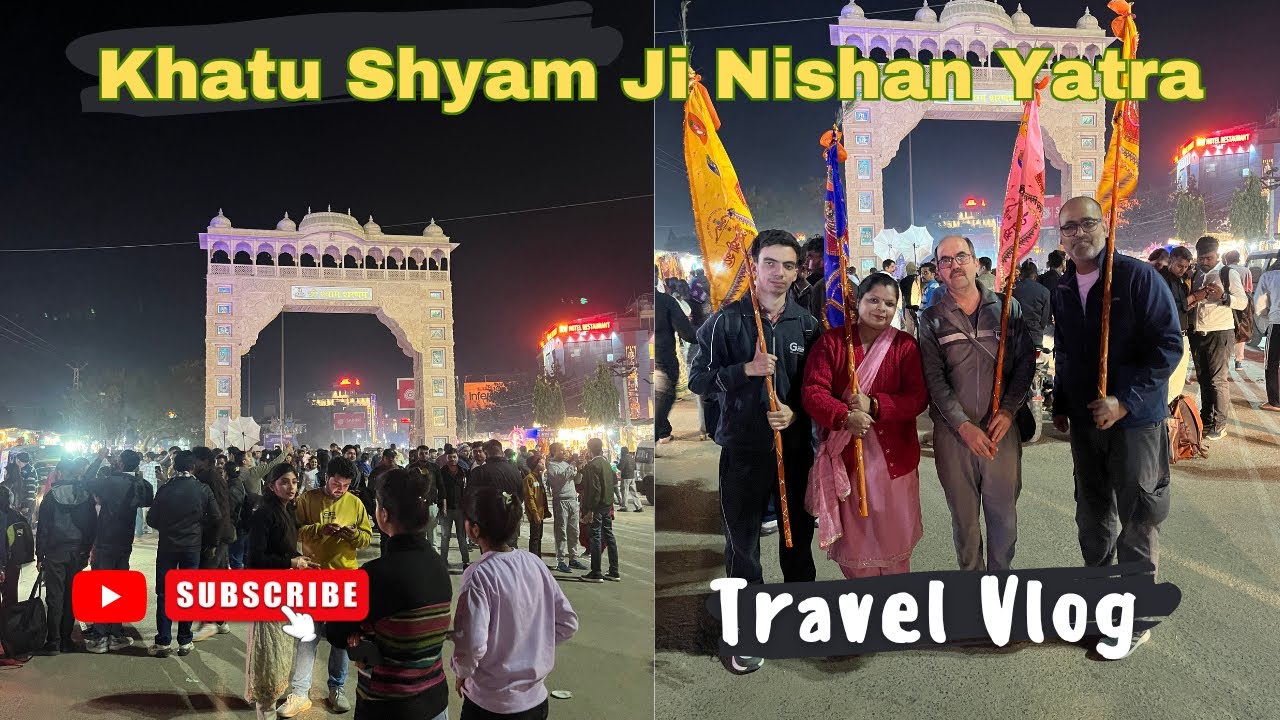 Rings se Nishan leke nikal pade khatu Shyam ji ke liye. 