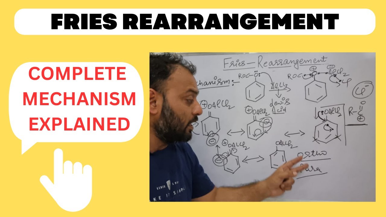Fries Rearrangement : Mechanism explained complete II