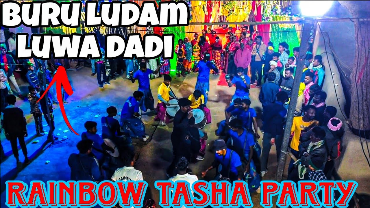 BURU LUDAM LUWA DADI🎻 || RAINBOW 🌈 TASHA🥁 PARTY #viral_ #bablu_100ren