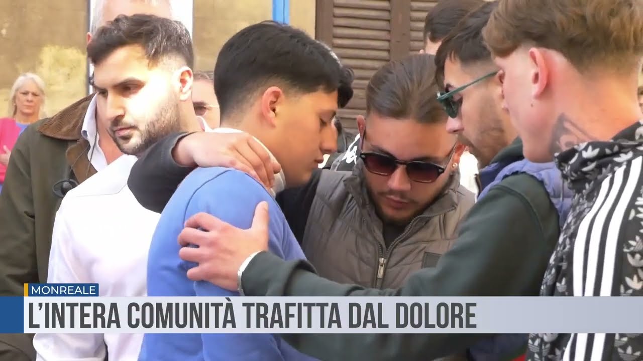 Monreale. L’intera comunità trafitta dal dolore