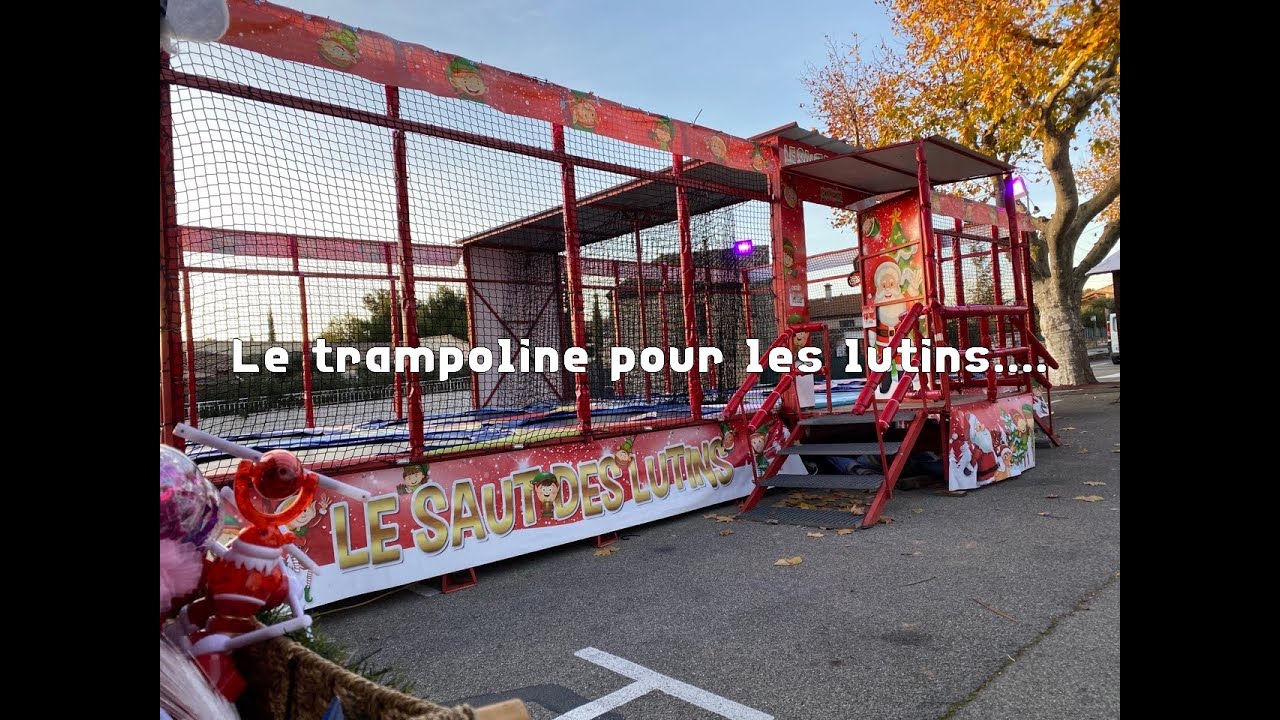 Trampoline, manèges et diverses attractions