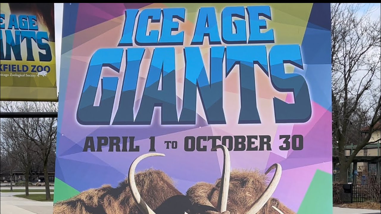 ICE AGE GIANTS ARE HERE AT THE BROOKFIELD ZOO
