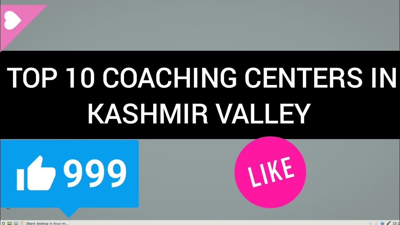 TOP 10 COACHING CENTERS IN KASHMIR VALLEY || Malik Xaid  ||