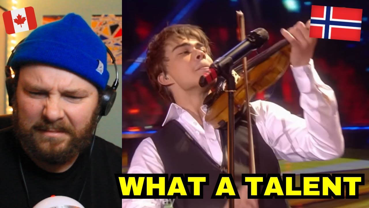 Canadian Reacts to Alexander Rybak - Fairytale (LIVE) | Norway 🇳🇴 | Winner of Eurovision 2009