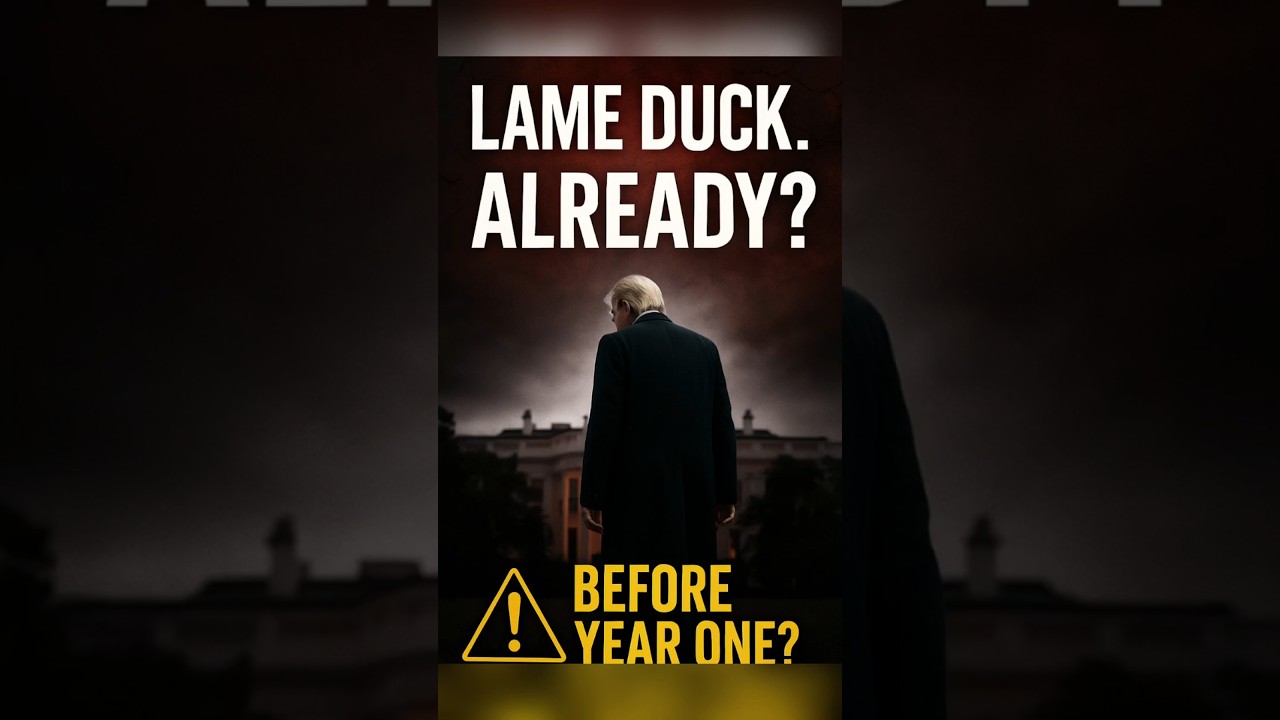 Trump:  A Lame Duck President, Already!  #authoritarianism #trump #lameduck #powerlessness