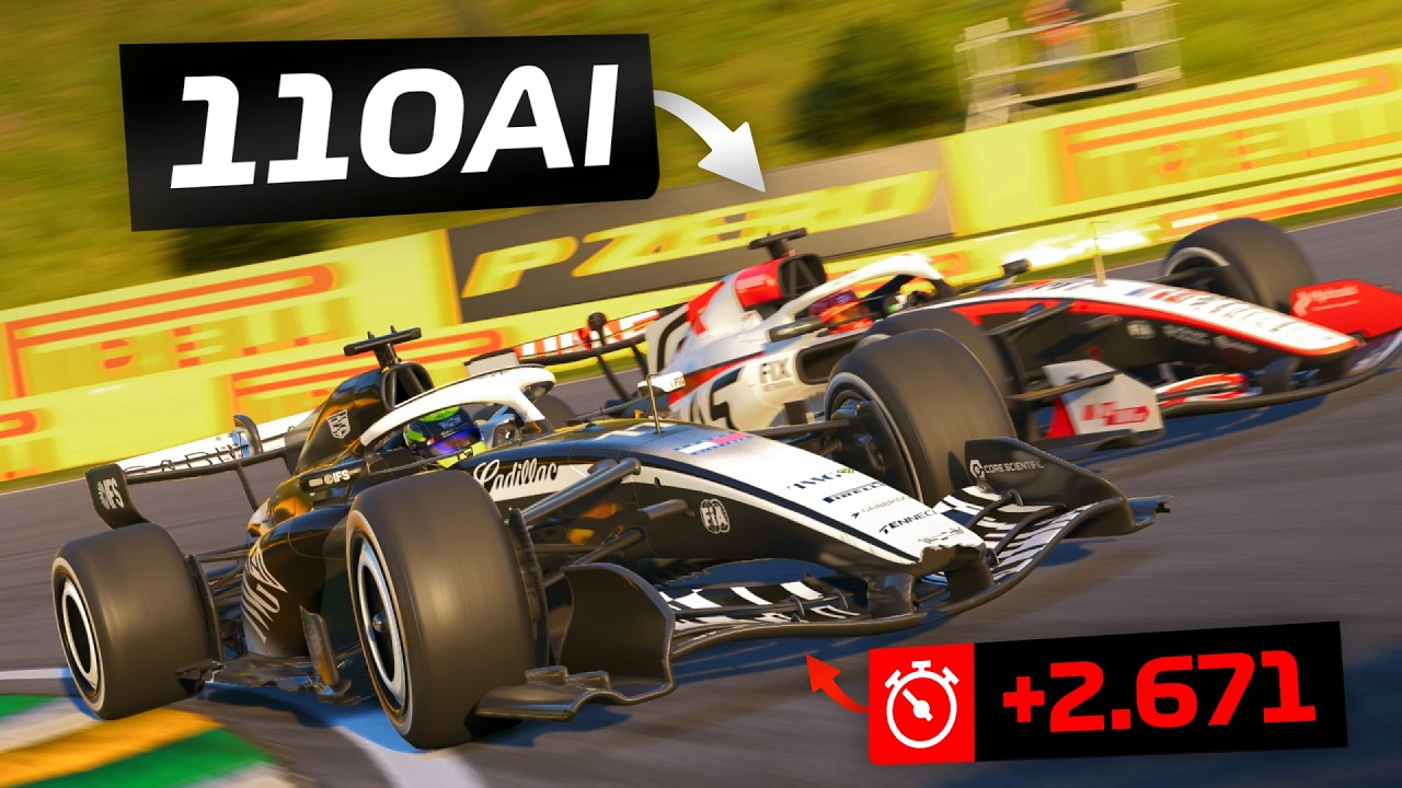 Can CADILLAC Beat 110% AI on F1 26??