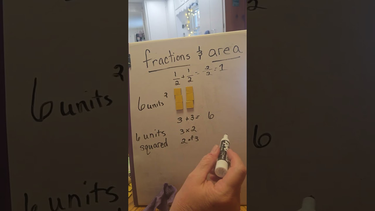 MATH: Thinking about Fractions and Area
