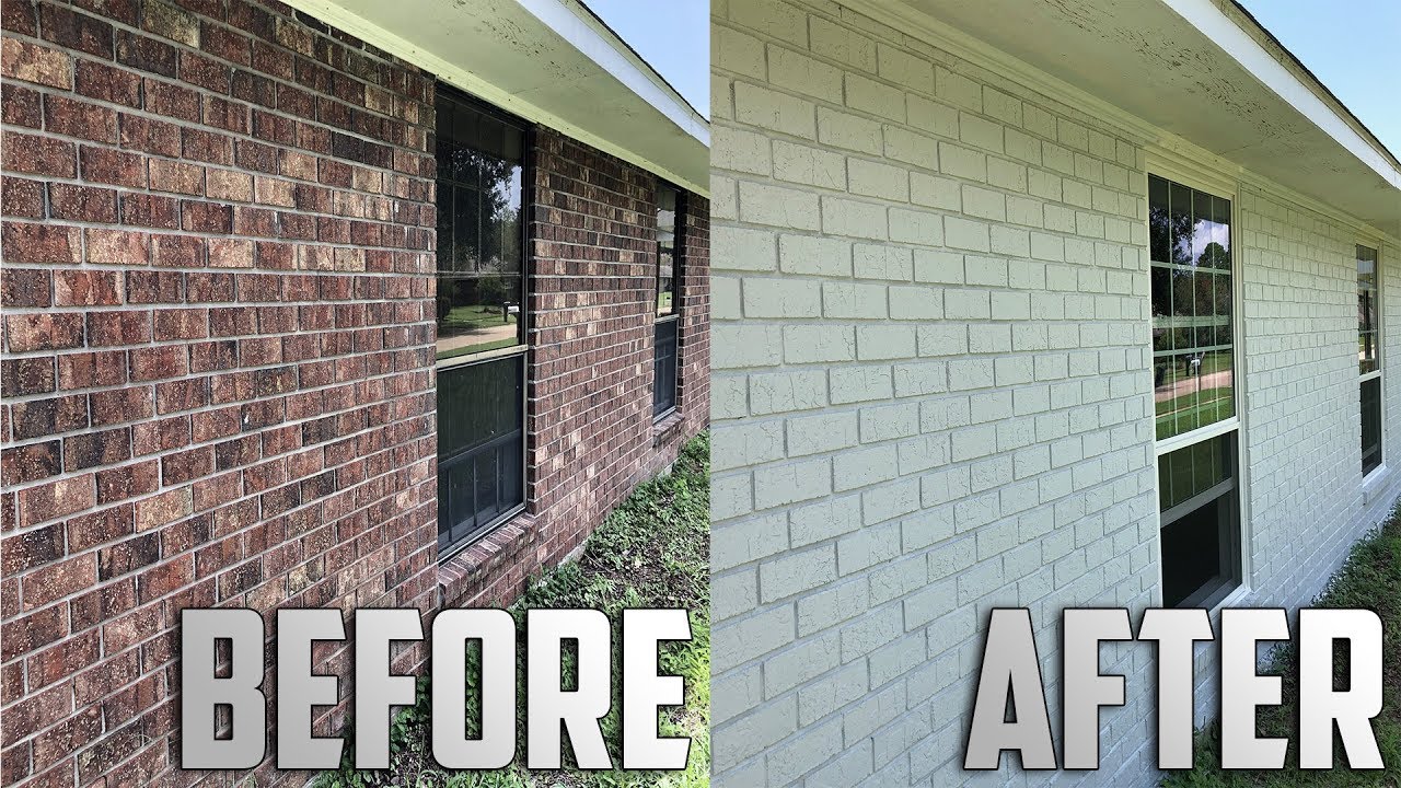 SPRAY PAINTING THE HOUSE! - Graco Magnum X7 Impressions!