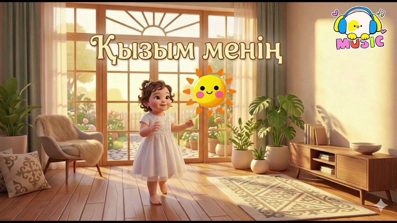 Қызым менің жылы ән |балаларға арналған ән