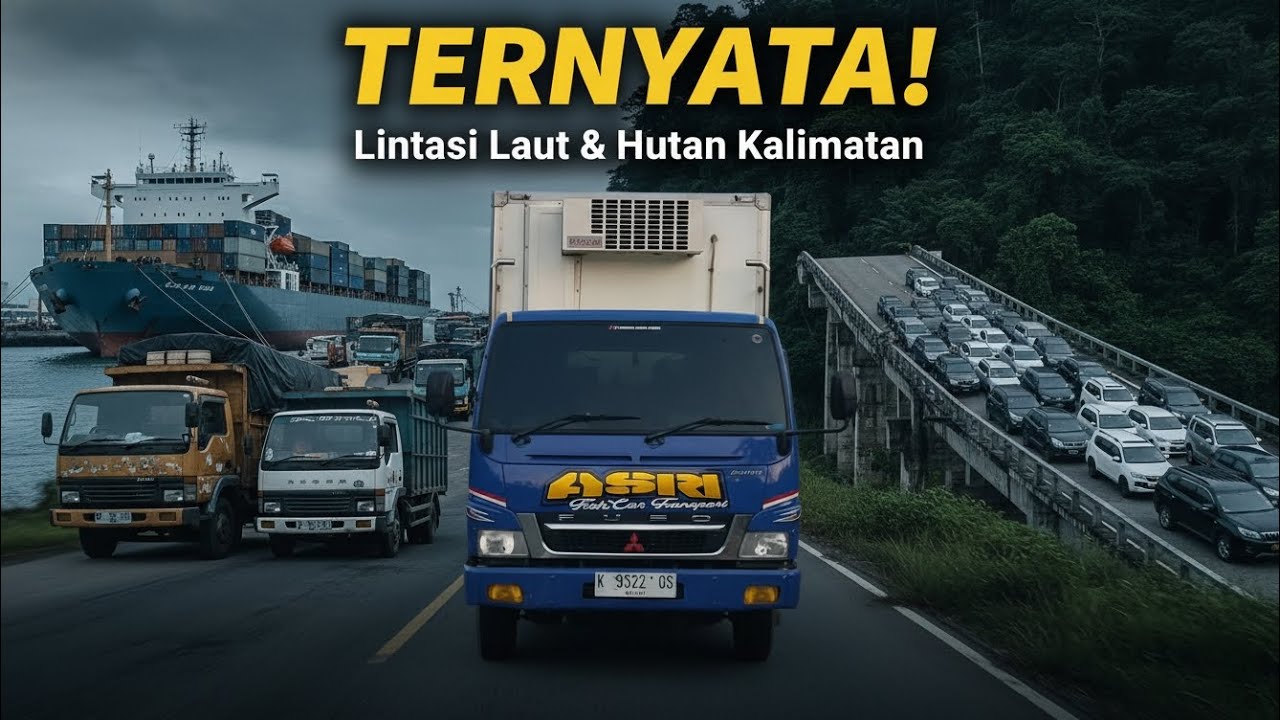 Lintasi Laut & Hutan Kalimantan, Jembatan Rusak Hampir Gagalkan Pengiriman