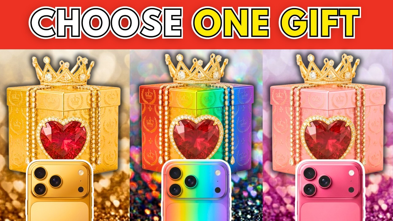 Choose Your Gift 🎁 3 Mystery Gift Boxes | Lucky Gift Box Challenge | Funny Quiz